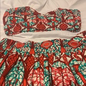 African Print Top only